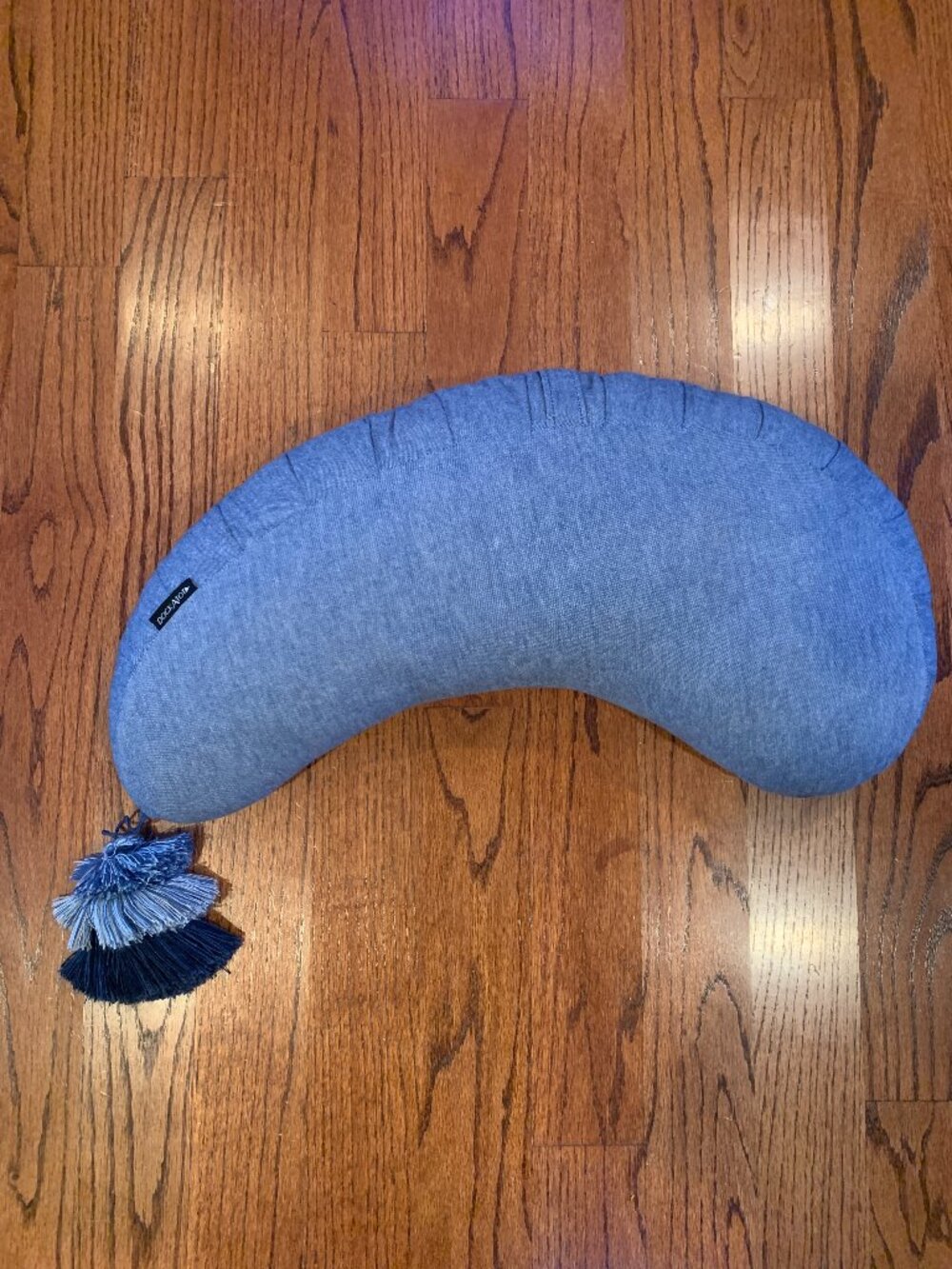 Dockatot La Mamaan Nursing Pillow Wedge Support MSRP $90 | Denim Blue Chambray